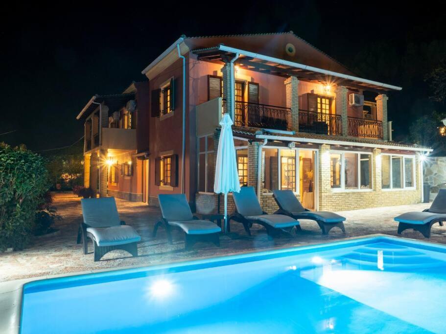 Poli House Family Villa W/ Pool Corfu (city) Exterior foto