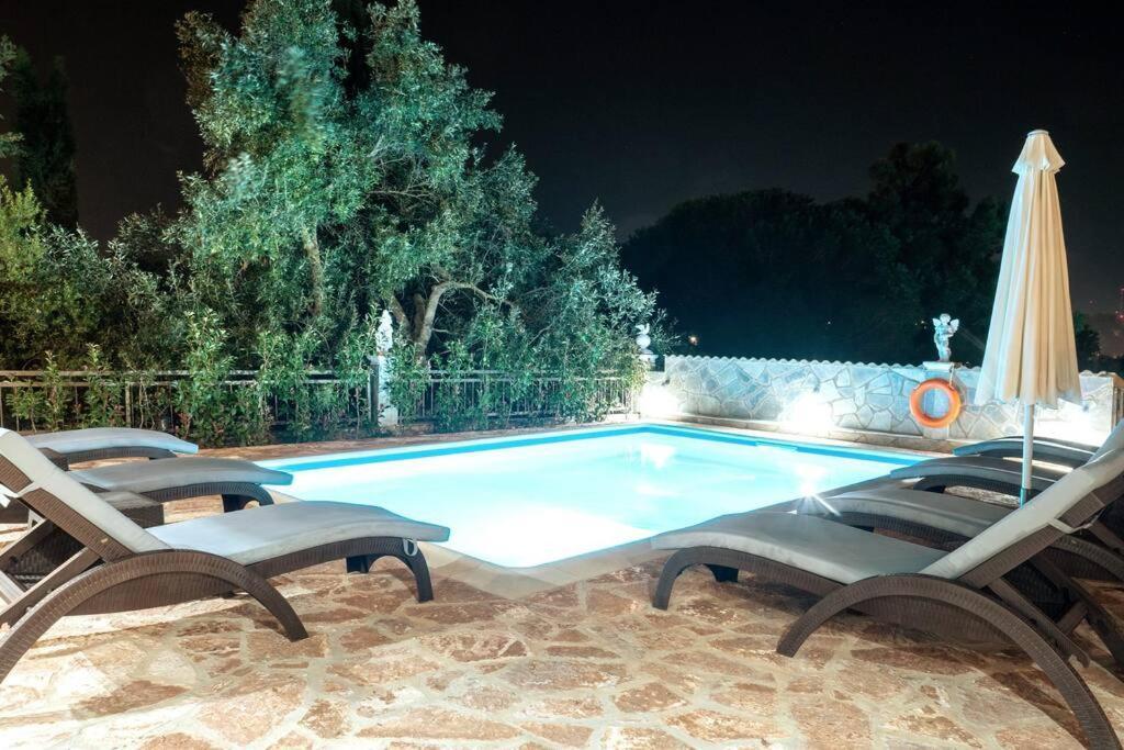 Poli House Family Villa W/ Pool Corfu (city) Exterior foto